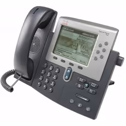 Cisco Unified IP Phone 7962 w/ 1 CCME License, Telefono con vivavoce, Identificatore di chiamata, Nero, Argento