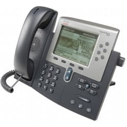 Cisco Unified IP Phone 7962 w/ 1 CCME License Identificatore di chiamata Nero, Argento