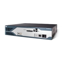 Cisco 2821 router cablato Nero, Blu, Acciaio inox