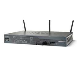 Cisco 881 router wireless Fast Ethernet Nero