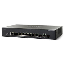 Cisco SG300-10P Gestito L3 Supporto Power over Ethernet (PoE) Nero