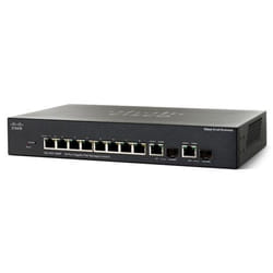 Cisco SG300-10MP Gestito L3 Supporto Power over Ethernet (PoE) Nero
