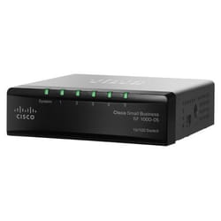 Cisco SF 100D-05 Non gestito Nero
