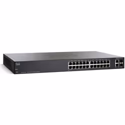 Cisco Small Business SF200-24FP, Gestito, L2, Fast Ethernet (10/100), Supporto Power over Ethernet (PoE), Montaggio rack, 1U