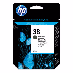 HP 38, Resa standard, Nero opaco, Inchiostro a base di pigmento, 1 pz, 3200 pagine