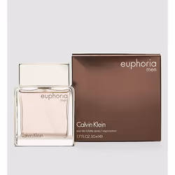 Calvin Klein Euphoria 50ml, Uomo, 50 ml, Zenzero, Basil (herb),Cedar wood,Sage, Ambra, Patchouli, Amber,Patchouli