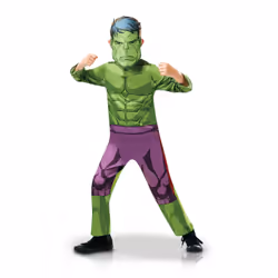 Rubie's I-640838S, Costume in maschera, Bambino, Maschio, Supereroe, Personaggio, Verde, Viola