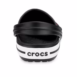 Crocs Crocband Zoccoli Unisex Nero, Bianco - Vista aggiuntiva 6