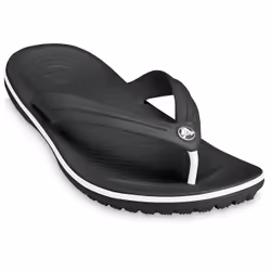Crocs Crocband Flip, Femmina, Adulto, Infradito, Nero, Monocromatico, 38 - 39