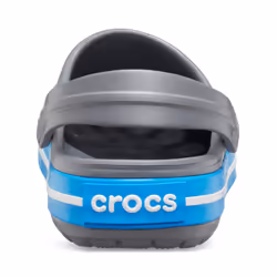 Crocs Crocband Zoccoli Unisex Grigio, Blu, Bianco - Vista aggiuntiva 6
