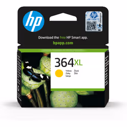 HP Cartuccia originale inchiostro giallo ad alta capacità 364XL - Vista aggiuntiva 2