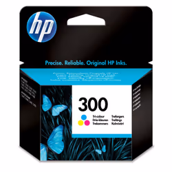 HP Cartuccia originale inchiostro tricromia 300, Resa standard, Ciano, Magenta, Giallo, Inchiostro colorato, 1 pz, 165 pagine