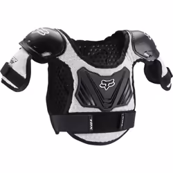 FOX Pee Wee Titan Armatura toracica per bambini, nero-grigio, dimensione S M