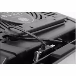 Cooler Master R9-NBC-NPL1-GP base di raffreddamento per laptop 43,2 cm (17") Nero - Vista aggiuntiva 4