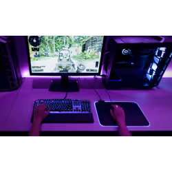 Cooler Master Gaming MP750 Tappetino per mouse per gioco da computer Nero, Viola - Vista aggiuntiva 6