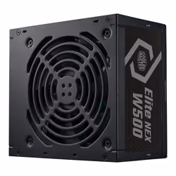 Cooler Master Elite NEX White 500, 500 W, 200 - 240 V, 50/60 Hz, 4 A, Attivo, 100 W