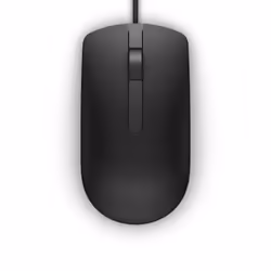 DELL MS116 mouse Ufficio Ambidestro USB tipo A Ottico 1000 DPI - Vista aggiuntiva 2