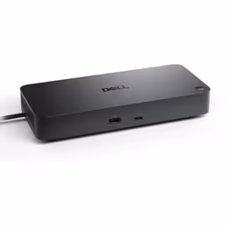 DELL WD25, Cablato, USB 3.2 Gen 2 (3.1 Gen 2) Type-C, 100 W, 10,100,1000,2500 Mbit/s, Nero, 6144 x 3456 Pixel