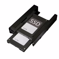 Icy Dock MB082SP docking station per unità di archiviazione Nero