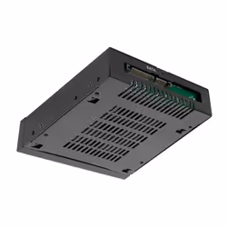 Icy Dock MB491SKL-B pannello drive bay 8,89 cm (3.5") Pannello portante Nero