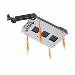 Icy Dock MB491SKL-B pannello drive bay 8,89 cm (3.5") Pannello portante Nero - Vista aggiuntiva 8