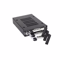 Icy Dock MB993SK-B pannello drive bay 2,5/3,5" Pannello portante Nero - Vista aggiuntiva 8