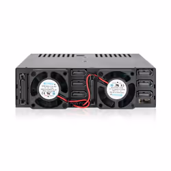 Icy Dock MB326SP-B array di dischi 0 TB Rack (1U) Nero - Vista aggiuntiva 4