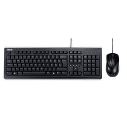 ASUS U2000 tastiera Mouse incluso Casa/ufficio USB QWERTY Spagnolo Nero