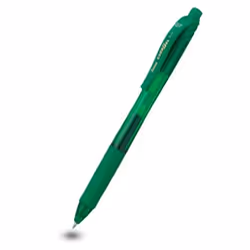 Pentel EnerGel X, Penna stick a sfera, Verde, Verde, Plastica, 0,7 mm, Ambidestro