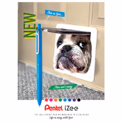 Pentel BX470-V penna a sfera Nero Fine 1 pz - Vista aggiuntiva 5