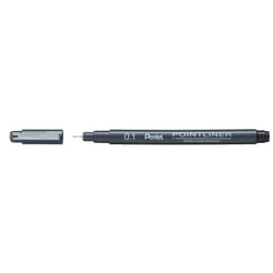 Pentel Pointliner Nero Penna a sfera 12 pz