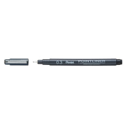 Pentel Pointliner Nero Penna a sfera 12 pz