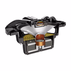 Pioneer TS-ME650FS altoparlante auto Rotondo 2-vie 250 W