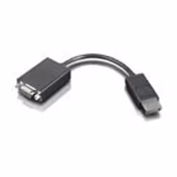 Lenovo DisplayPort - VGA, 0,2 m, VGA, DisplayPort, Maschio, Maschio, 68 g