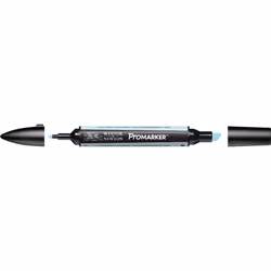 Winsor & Newton 0203204, Azzurro, Multicolore, Cool Aqua, Fine/Medio, Punta a scalpello/proiettile, Rotondo