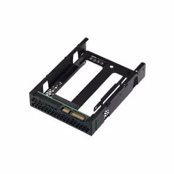 QNAP QDA-A2AR, Box esterno HDD/SSD, 2.5", Serial ATA III, 6 Gbit/s, Nero
