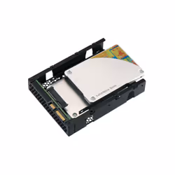 QNAP QDA-A2AR contenitore di unità di archiviazione Box esterno HDD/SSD Nero 2.5" - Vista aggiuntiva 4