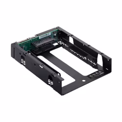QNAP QDA-A2AR contenitore di unità di archiviazione Box esterno HDD/SSD Nero 2.5" - Vista aggiuntiva 5