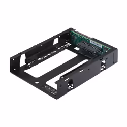 QNAP QDA-A2AR contenitore di unità di archiviazione Box esterno HDD/SSD Nero 2.5" - Vista aggiuntiva 6