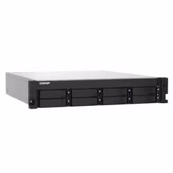 QNAP TS-832PXU NAS Armadio (2U) Annapurna Labs AL324 4 GB DDR4 0 TB QNAP Turbo System Alluminio, Nero - Vista aggiuntiva 3
