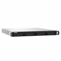 QNAP TS-432PXU-RP NAS Rack (1U) Annapurna Labs AL324 2 GB DDR4 0 TB QNAP Turbo System Alluminio, Nero - Vista aggiuntiva 3