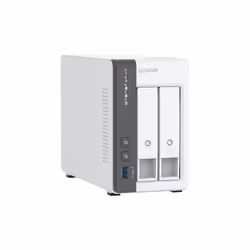 QNAP TS-216G server NAS e di archiviazione Tower Cortex-A Cortex-A55 4 GB HDD Bianco - Vista aggiuntiva 4