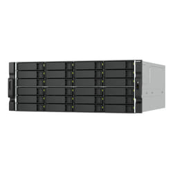 QNAP TS-h2477AXU-RP Server di archiviazione Armadio (4U) AMD Ryzen™ 7 7745 32 GB DDR5 0 TB QNAP QTS Nero, Grigio