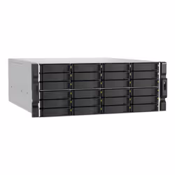 QNAP TS-h2477AXU-RP Server di archiviazione Armadio (4U) AMD Ryzen™ 7 7745 32 GB DDR5 0 TB QNAP QTS Nero, Grigio - Vista aggiuntiva 5