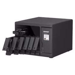 QNAP TVS-H877AX NAS Tower AMD Ryzen™ 5 16 GB DDR5 QNAP QTS Nero - Vista aggiuntiva 7