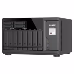 QNAP TVS-H1277AX NAS Tower AMD Ryzen™ 5 16 GB DDR5 QNAP QTS Nero - Vista aggiuntiva 4