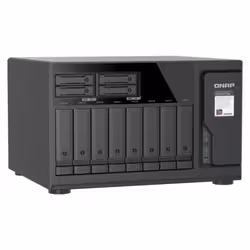 QNAP TVS-H1277AX NAS Tower AMD Ryzen™ 5 16 GB DDR5 QNAP QTS Nero - Vista aggiuntiva 5