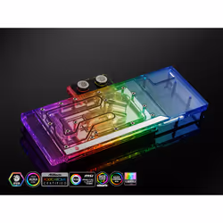 Bitspower BP-VG3090EVXC3 parte e accessorio del sistema di raffreddamento del computer Blocco d'acqua + piastra posteriore - Vista aggiuntiva 4