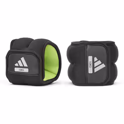 Adidas 11246064 peso da polso 1 kg Nero, Verde - Vista aggiuntiva 2