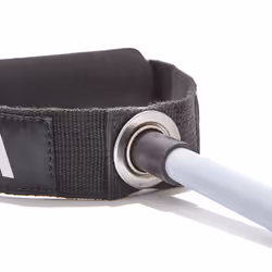 Adidas 11246066 banda elastica di resistenza Leggero Gomma termoplastica (TPR) Nero, Azzurro - Vista aggiuntiva 3